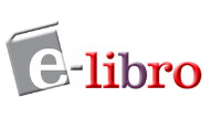 la letra e encerrada en un cuadro gris y seguido después de un guion la palabra libro